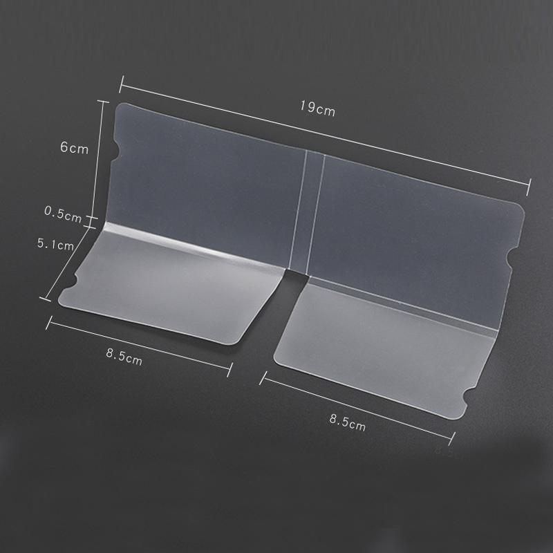 Dustproof Mask Folder Container Foldable Face Mask Storage Folder Clip Disposable Mask Storage Box Organizer Face Mask Case