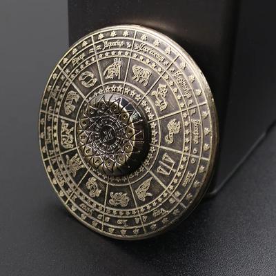 Metal Fingertip Decompression Toy Constellation Creative Finger Rotation GyroscopeFingertip Gyroscope Anxiety Stress Relief Toy