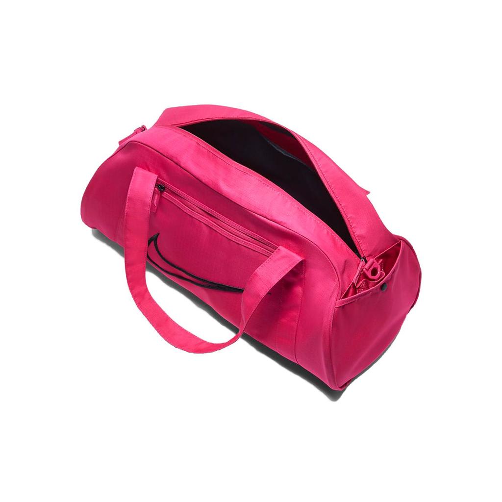 Nike Gym Club 2.0 Sports Training Large Logo Basic Large Capacity Polyester Fitness Bag Shoulder Tote Travel Bag Women Bags Raspberry DA1746-615