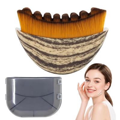 DRERIO Face Bristle Lymphatic Lymphatic Massage Facial Contour Lymphatic Drainage Pleasant Ergonomic Gentle Enough for Daily Use Brush, Ultra-Fine