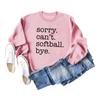 European and American Women's Oversized Long Sleeve Sweatshirt