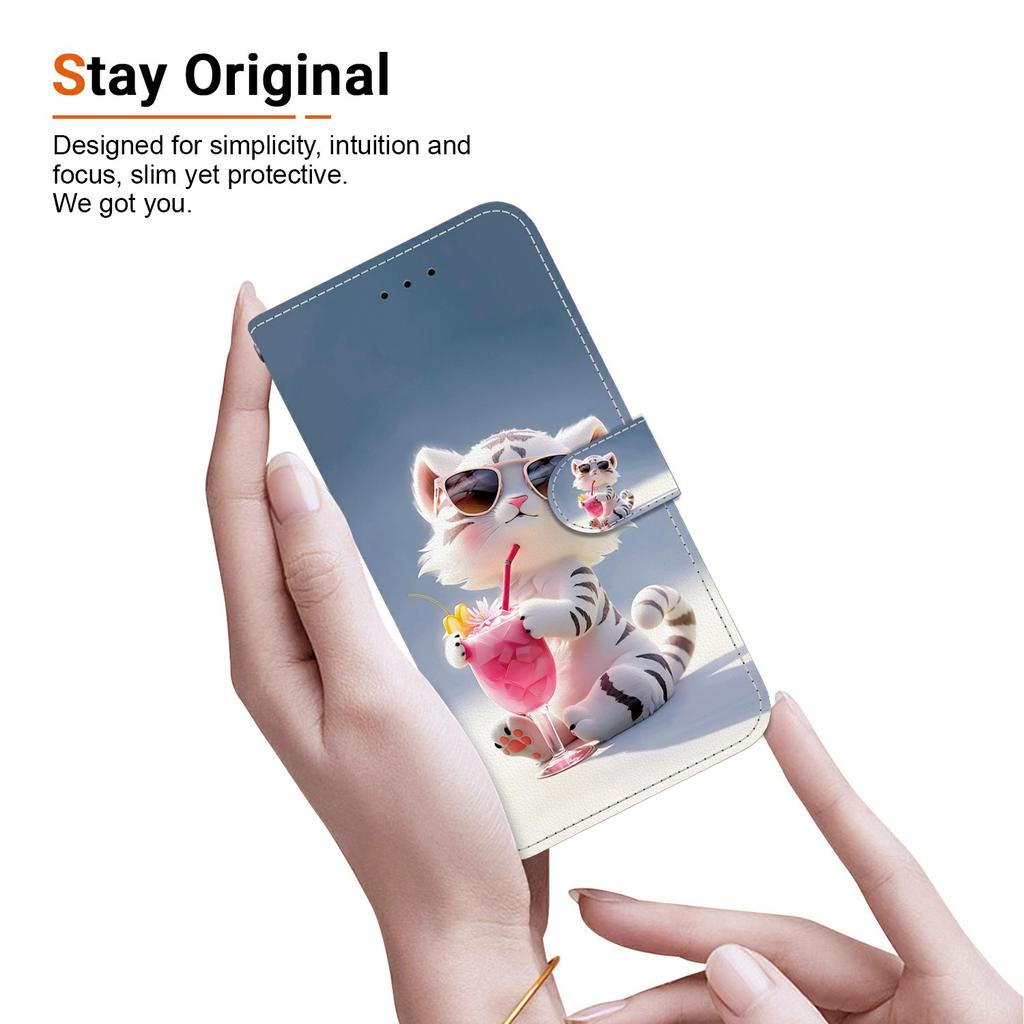 For Samsung Galaxy S26/S26 Pro Case Pattern Printing Leather Flip Wallet Phone Cover with Lanyard