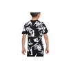 Nike Sportswear Letter Logo Print Round Neck Short Sleeve T-Shirt Kids Tops Black DO1816-010