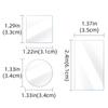 2Sets Tempered Glass Screen Protector Lnes Films for DJI Osmo Action 6 Action Camera Accessories