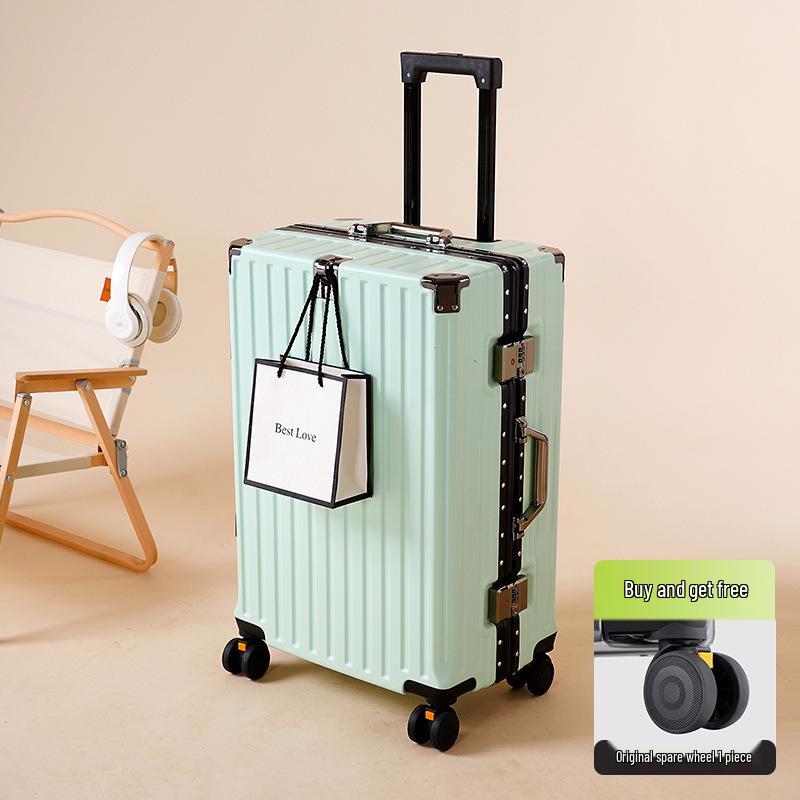 Mehrgrößen Koffer mit Aluminiumrahmen und großer Kapazität mit 20- und 24-Zoll-Trolley- und Handgepäckoptionen
