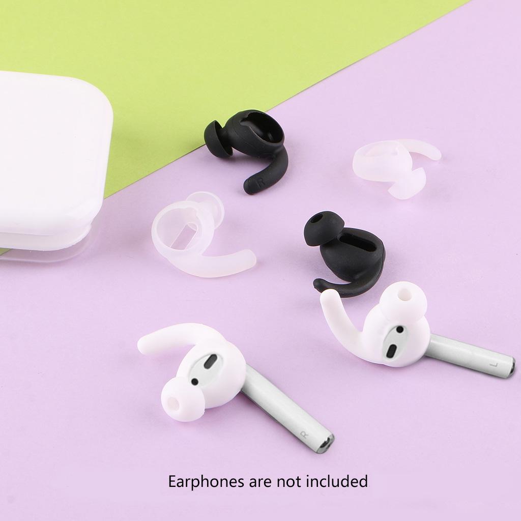 Elasticity Anti-noise Ear Caps Earplugs Ear Hooks Comppatible with for Apple Phone  Headset Audio Spare Parts