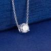 Original 925 Sterling Silver Set High Quality Necklace Earring Chain Fashion Jewelry For Women Wedding Birthday Gift