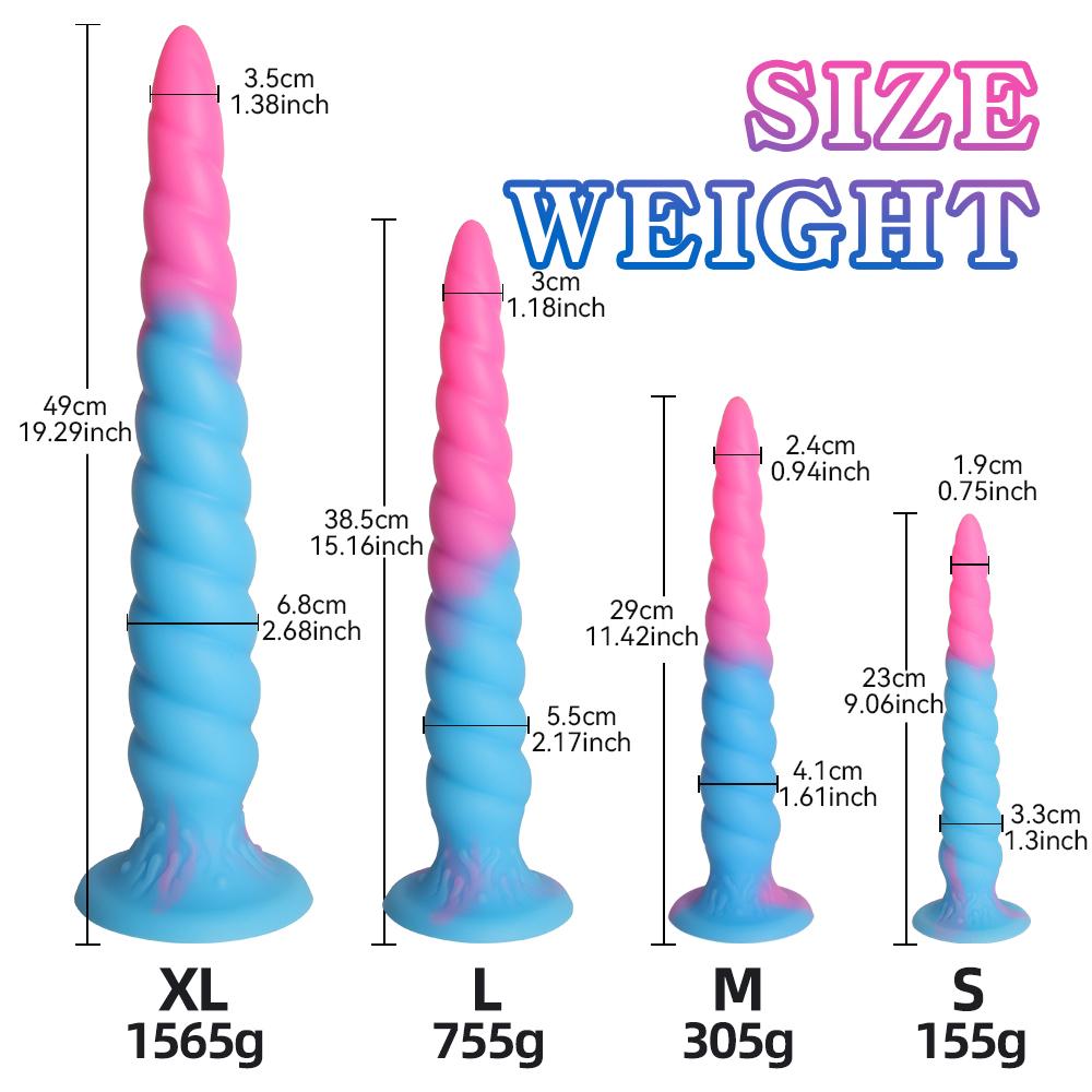 Super Long Huge Anal Plug Deeper Stimulation ButtPlug Dilator Ass Plug Vagina Massage Prostate G-spot Stimulator Adult Men Women Vaginal Sex Toy