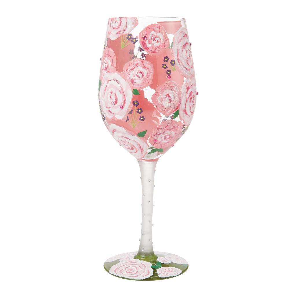 Lolita Wine Glass "PRETTY AS A PEONY" 6015413