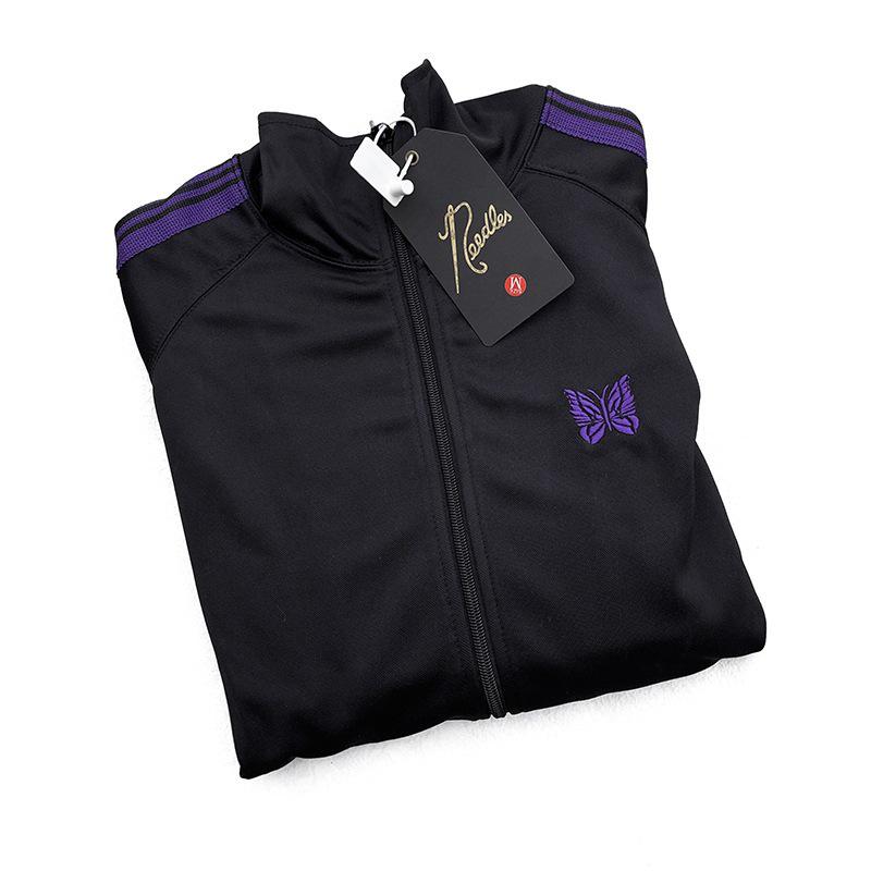 NEEDLES TRACK Unisex Kelebek Nakışlı Günlük Ceket - Trend Japon Markası, Her Şeyle Uyumlu Sonbahar Tasarımı