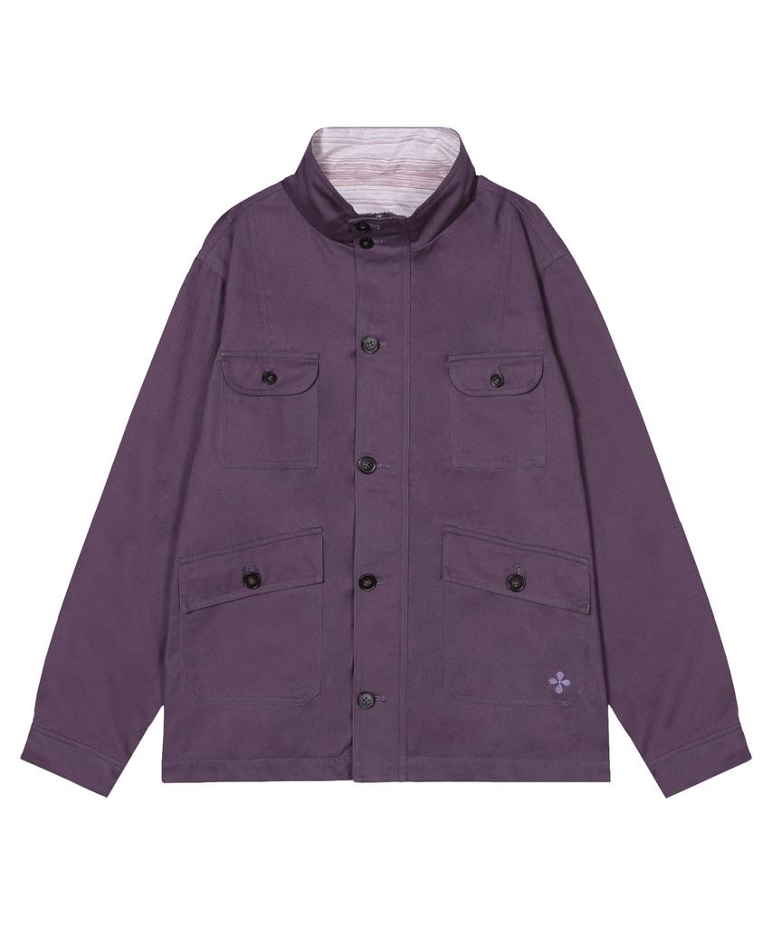 KAIFAI Sandy Field Jacket (Purple) K26Za721