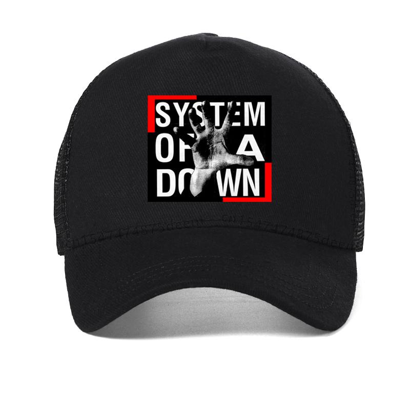 System Of A Down S.O.A.D. Armenisch-Amerikanische Metal Band Herren Baseballkappe Sommer Lässig Cool Netz atmungsaktiv Truckerhut