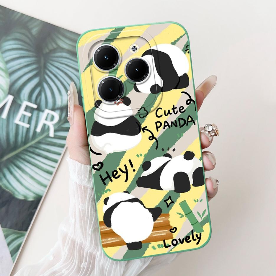 For Tecno Spark 20 Pro Case KJ6 Cute Animals Cartoon Cover Soft TPU Phone Case For Tecno Spark 20C Spark20 Pro Plus Fundas Coque