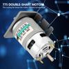 775 Motor 50W High Power Large   Double Shaft   Motor (12V4500RPM with Bracket)