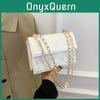 Stylish Versatile Casual Shoulder Bag For Women With Elegant Chain Details And Soft Pu Material