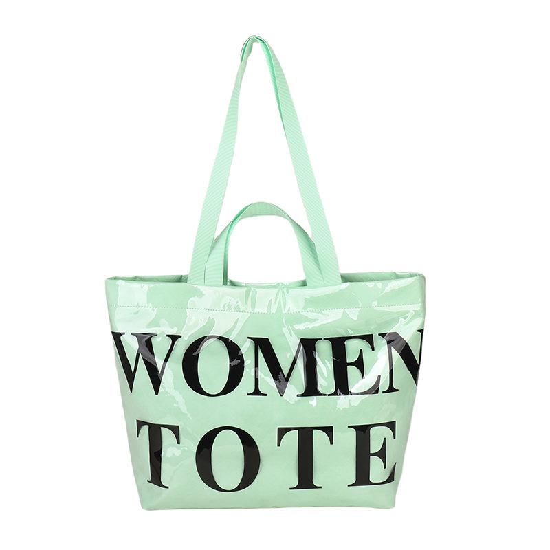 Fashion Messenger Tote Bag Large Capacity Bag Niche Design Spring Simple Personality Shoulder Portable Women's Bag Women
