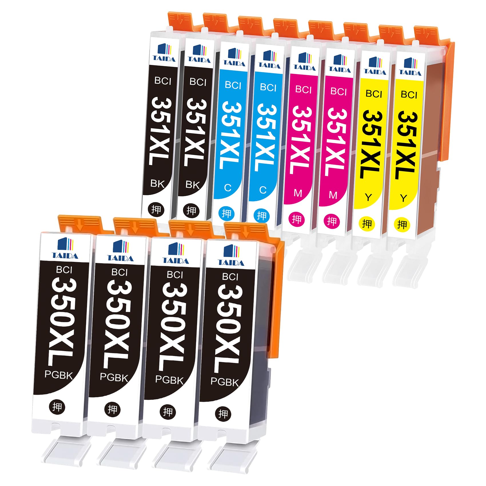 

TAIDA Compatible Canon 351 350 Ink Cartridges for Canon PIXUS IP7230 IP8730 MG5430 MG7530F MG7130 MG6730 MG5630 MX923 MX723 MG5530 IX6830 Individually