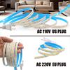AC 220V 110V LED Strip 240Leds/M IP44 10CM Cut Home Decor Warm/Natural White Self Adhesive Flexible Ribbon Stripe Chain Light