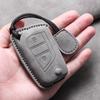 Sheepskin Leather Key Cover for Toyota Alphard, RAV4, Camry, Highlander