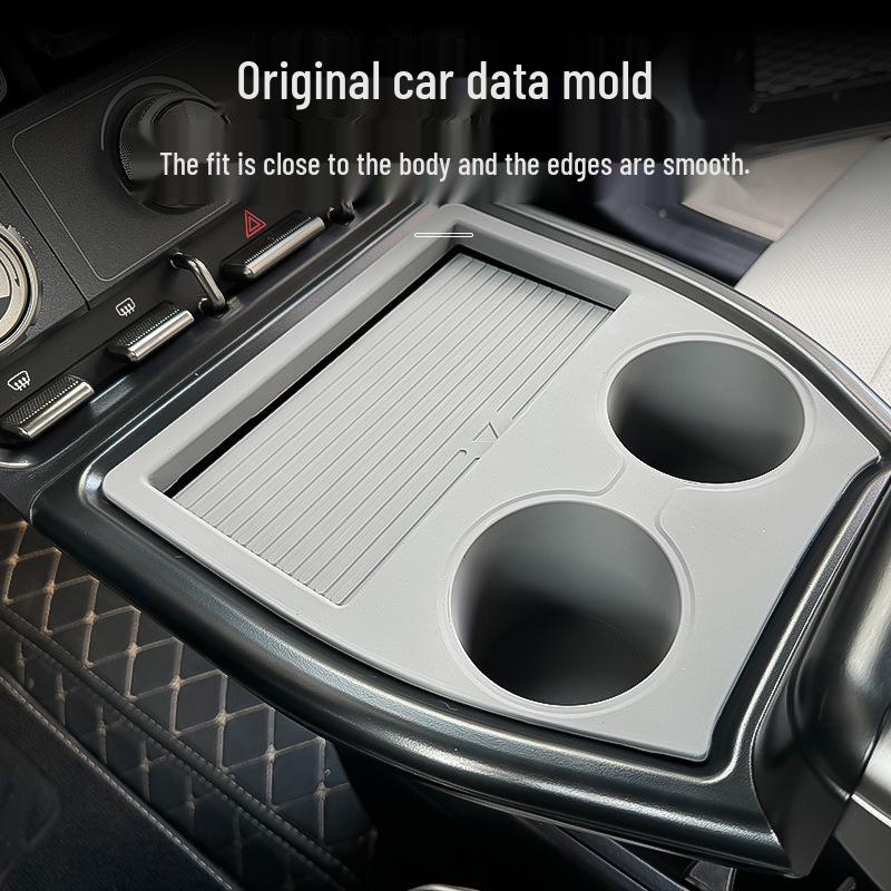 Essential Upgrade: Front Center Console Organizer for Chery iCAR Super V23 with Storage Compartments & Cup Holders