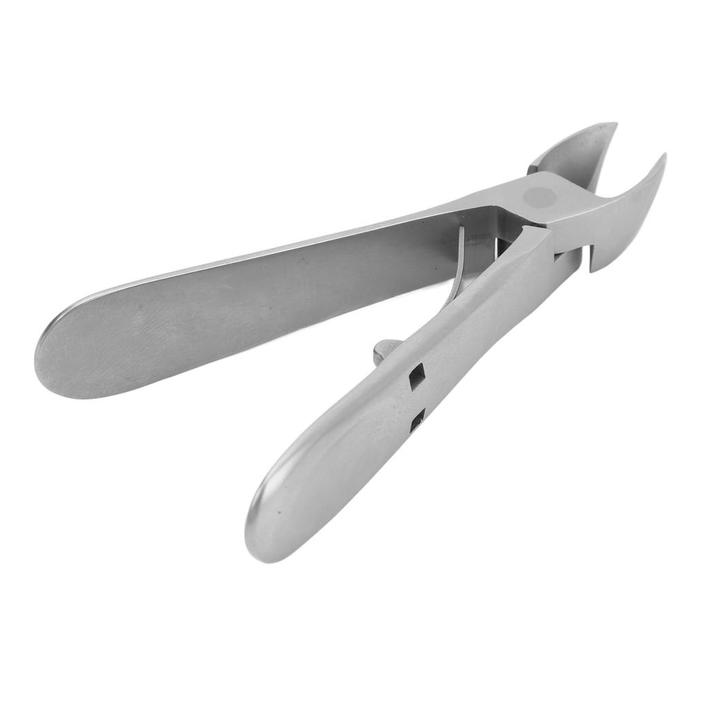 Large Slanted Nail Clipper Stainless Steel Large Opening Cuticle Nipper Bevel Fingernail Trimmer for