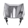 For Surron Ultra Bee Carbon Fiber Front Headlight Fender Water Transfer Glossy Parts for SURRON Headlight Mudguard Motorcycles