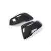 ABS Carbon Fiber Style Car Side Rearview Mirror Cap Cover Trim Shell For BMW 2 Series X1 F48 F45 F46 2015- Auto Accessories