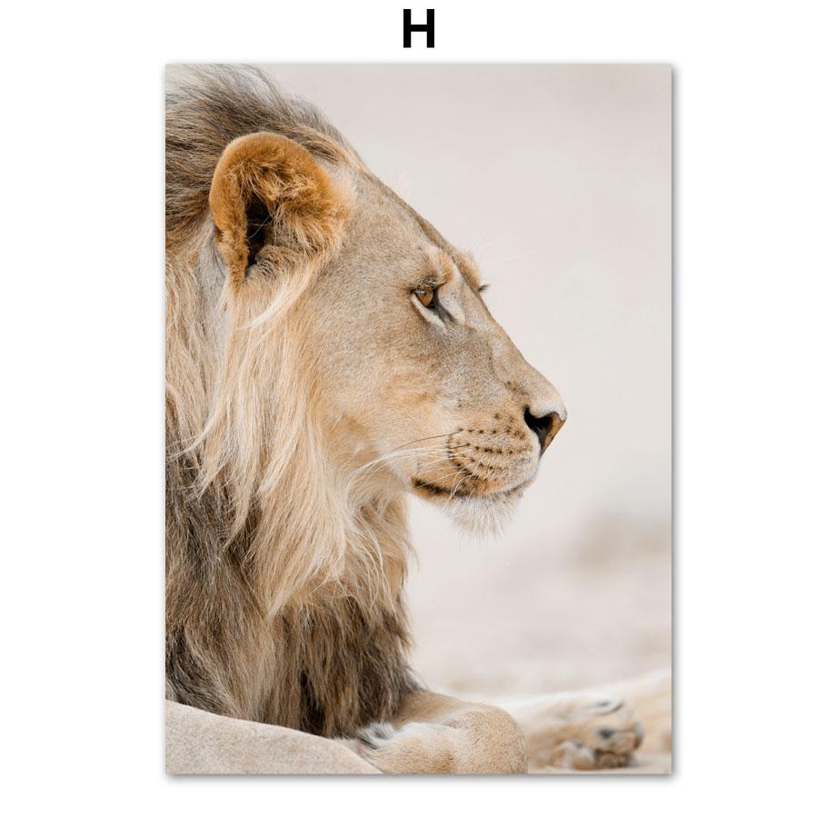 

Бежевый лев, пшеница, тростник, трава, цветок, озеро, тень, дерево, настенные художественные принты, картина на холсте, скандинавский постер, декор, картинки для гостиной 60x90 cm No Framed