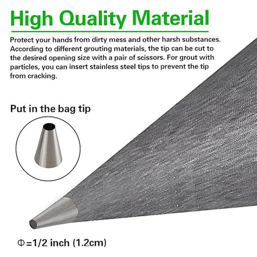 4 Pieces Piping Tips Set, Stainless Steel Icing Tips, V,shaped Nozzles Icing Tips for Cupcakes Cakes Decorating, Baking Icing Tools