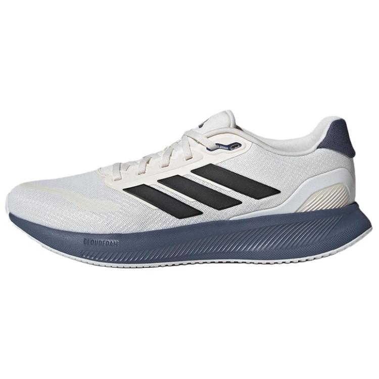 

Adidas Runfalcon 5.0 Slip Resistant Abrasion Resistant Low top Running Shoes Men s White IE8815 44