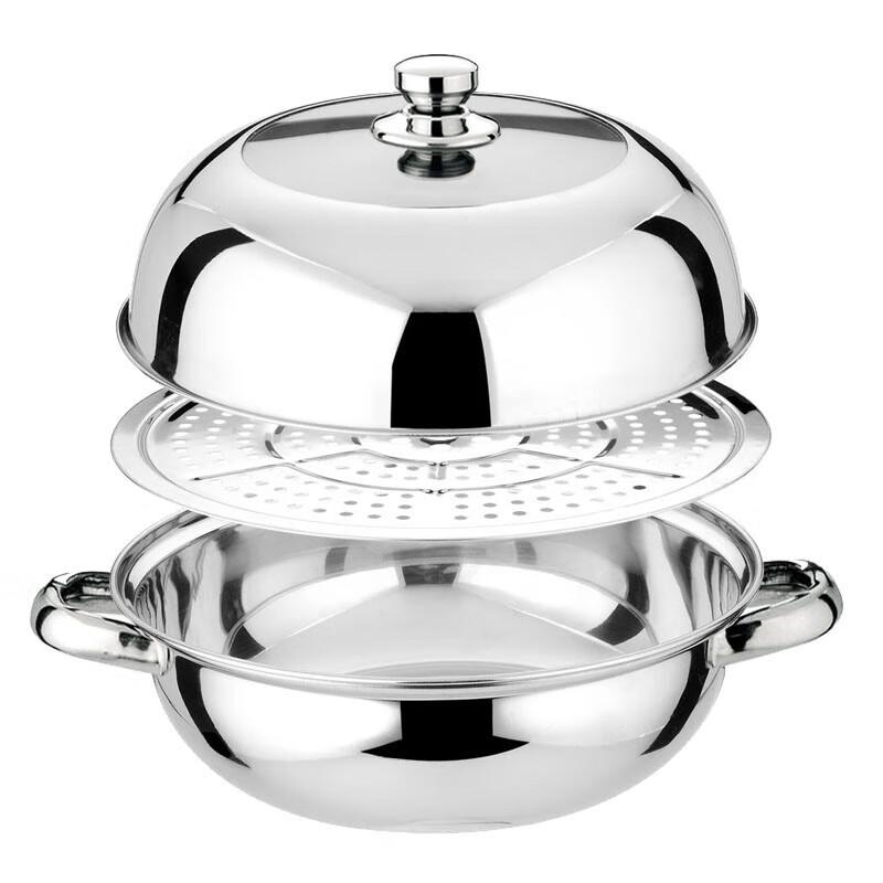 Adneny Edelstahl Haushalts-Dampfgarer Topf