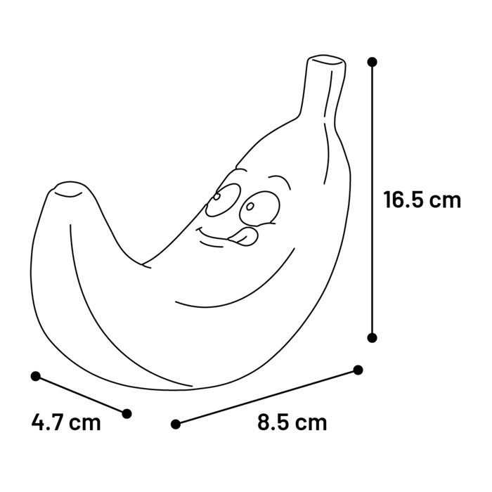 Jeu pour chien Fruco la Banane sonore