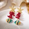 Boho Starfish & Tropical Fish Drop Earrings for Women - Summer Beach Jewelry