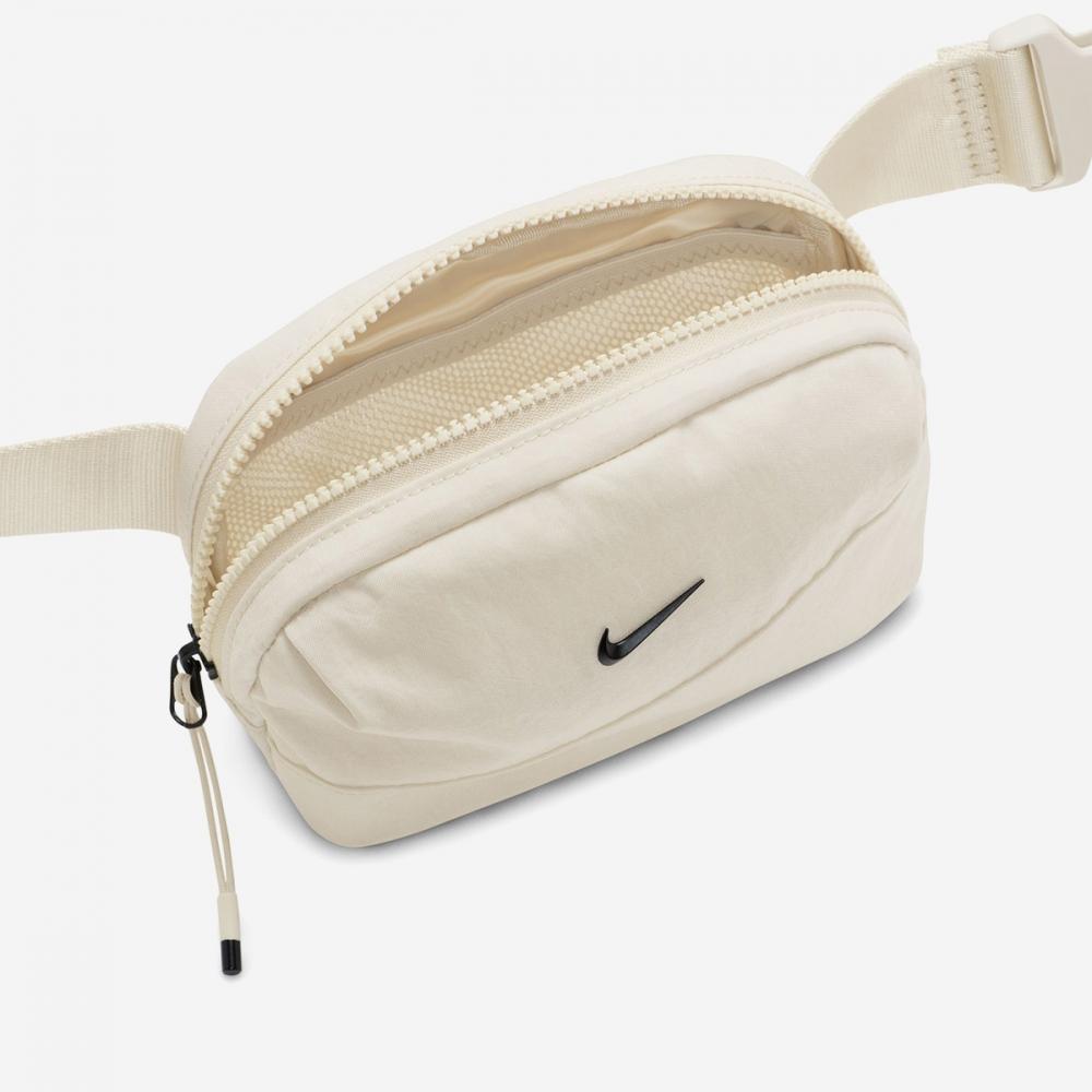 white nike waist bag