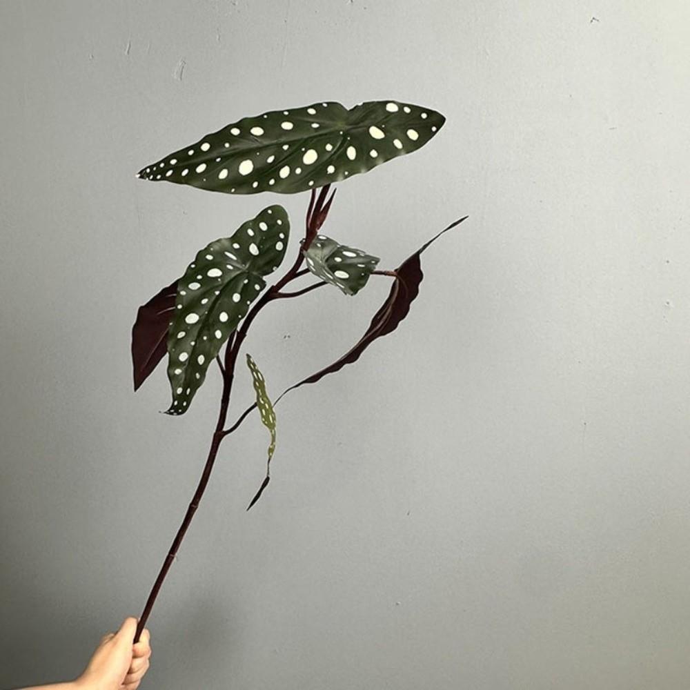 Long Branch Artificial Green Plants Realistic Fake Tree Leaves  Home Office Decor