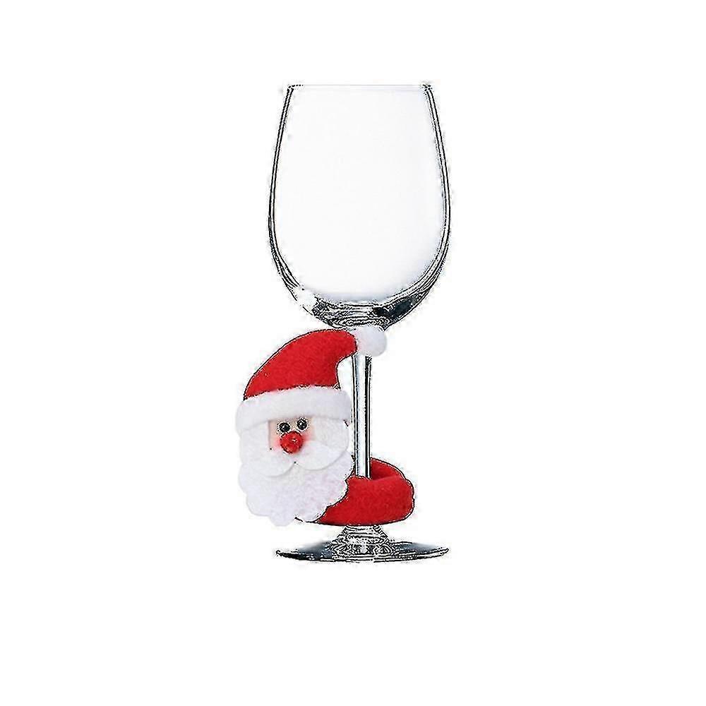 Christmas Cloth Wine Glass Cover Ornament