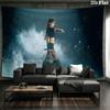 LISA Wall tapestry, aesthetic printed fabric blanket, suitable for bedroom, living room, and home decor.
