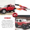 Recovery Ring 66,000 Lbs For Winch Snatch Compatible For SUV UTV ATV Off-Road Vehicle And Truck Pulley Towing Ring For Synthetic Rope And Soft