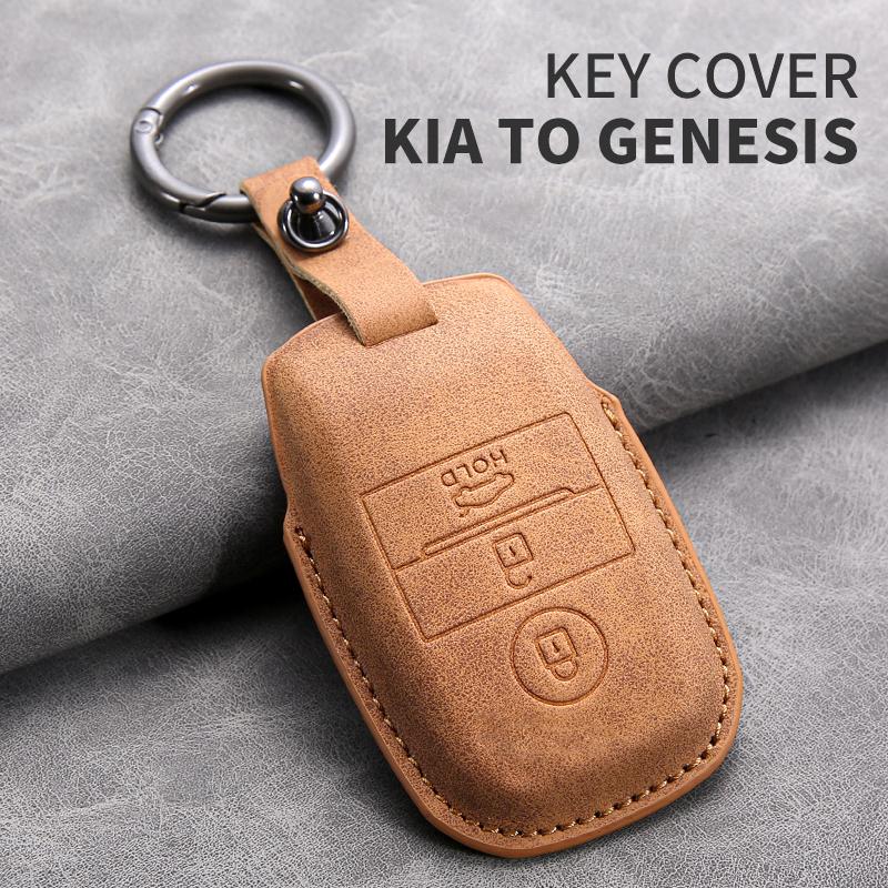 Car Key Case Cover for KIA RIO 5 Sportage Ceed Cerato K3 K4 K5 Sorento Optima Picanto Soul Forte for Kia Rio K7 Cute Key Case