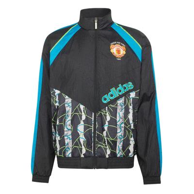 Originals Manchester United 90 Woven Stand Collar Zip Loose Long Sleeve Jacket Men Jackets KD5815