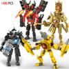 Skibidi Toilet Figure Construction Toys For Male Titan TVMan Speakerman Titan Drill Man Blocks Model Toys Kids Toys