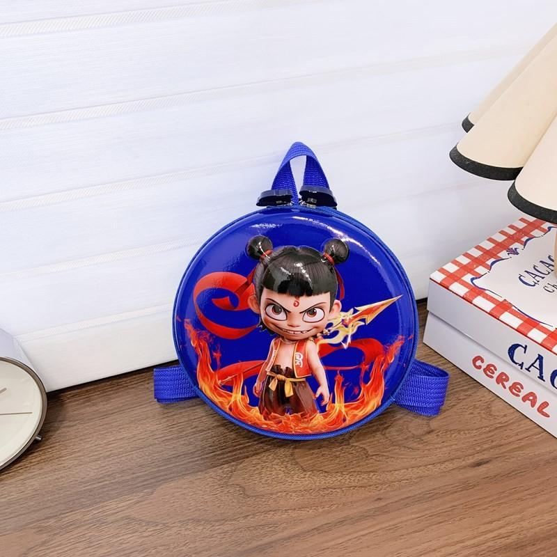 Pattern Zha Ne Kids Backpack With Cartoon Design Schoolbag Breathable Bag Gift
