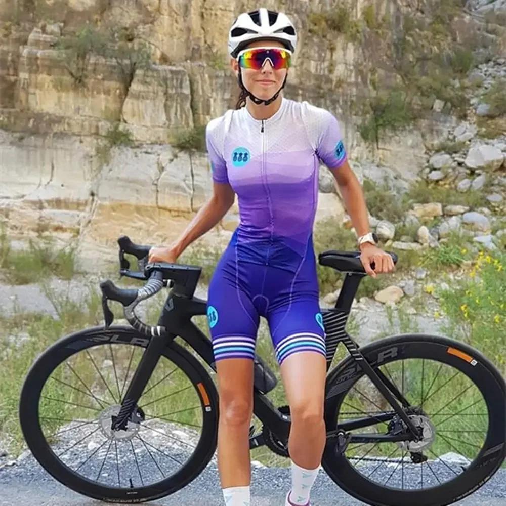2026 Tres Pinas Women Triathlon Cycling Jersey Set Body Suit Skinsuit Maillot Mtb Bike Cycling Clothing Bicicleta Ropa Ciclismo