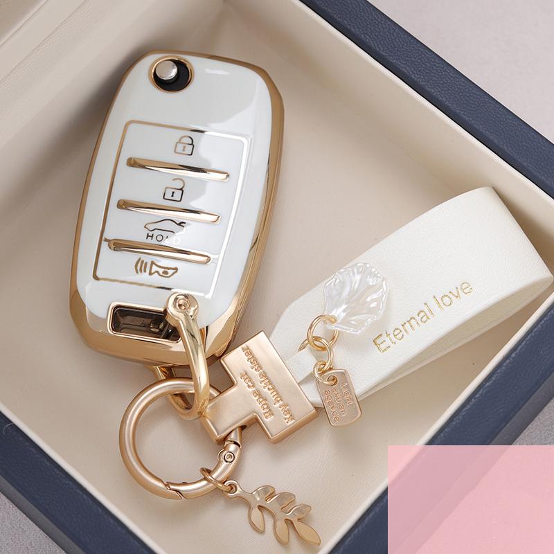 Car Key Case Cover for Kia K2 KX Rio Sorento K4 Cerato Forte Picanto Stonic Carnival Niro Morning Picanto Elantra Verna Sportage