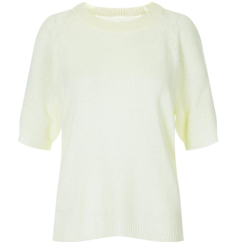 Shop  Women Round Neck Raglan ShorT Sleeve KniT T shirT Pink Frb Wkn 20414