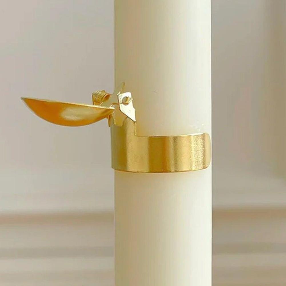 1/4pcs Automatic Candle Snuffer Fire Extinguisher Candle Flame Safely Wick Flame Extinguishing Clip for Housewarming Christmas