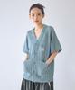 Dod Kantar Short Sleeve Cardigan (Sblue)