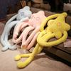 Stretchable Flower And Star Plush Pillow For Home And Bed
