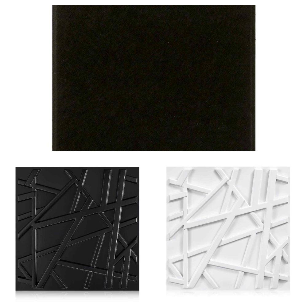 Geometric Wall Sticker 3D Textured Wall Decor Background Wall Wall Decoration Hotel Office