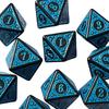 10 Count Polyhedral Dices for Entertainment And Fun